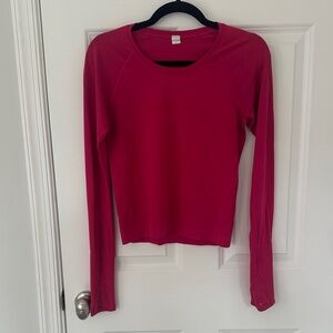 Lululemon Swiftly Waist Length Long Sleeve Top